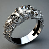 Crystal Reverie Statement Ring
