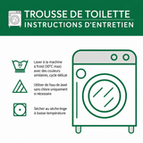 Agathe - Trousse de toilette matelassée Lumière du Matin